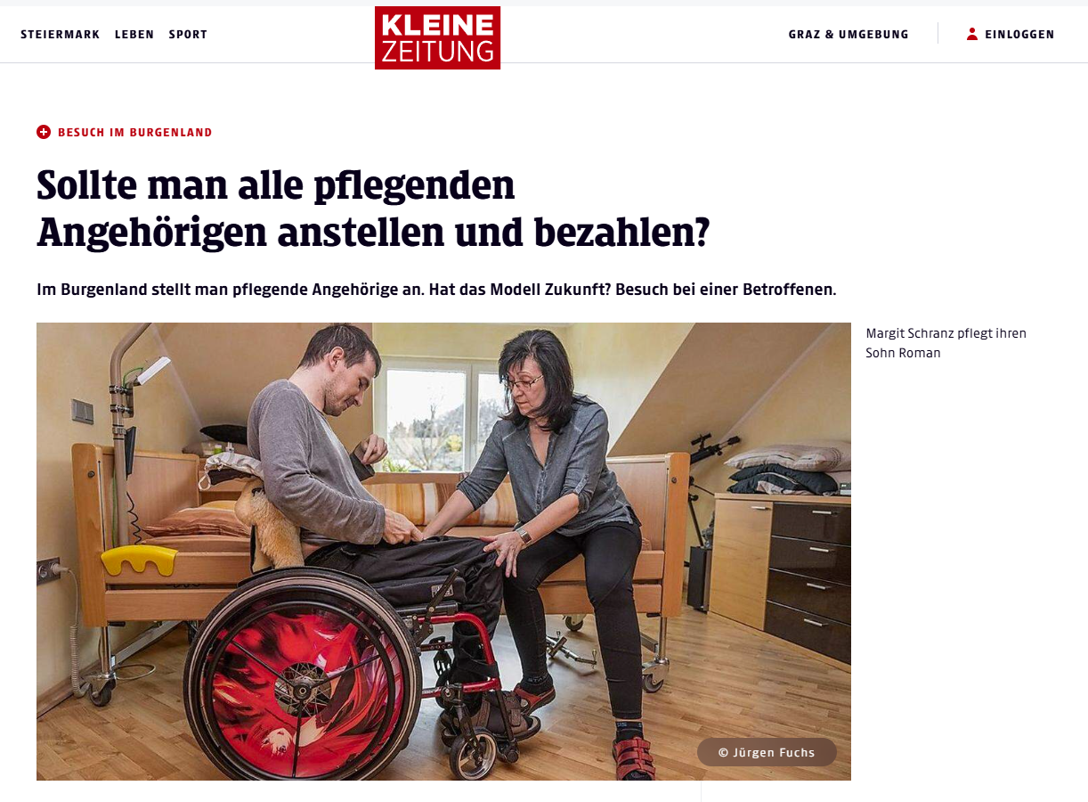 Sollte man alle pflegenden Angehörigen anstellen und bezahlen?